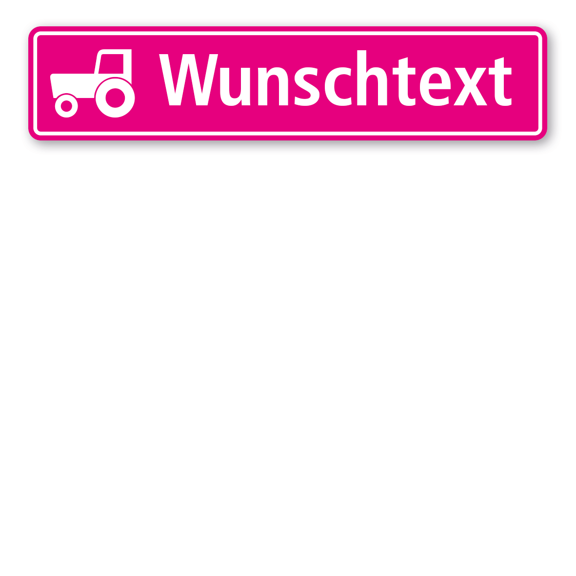Variante pink / weiß