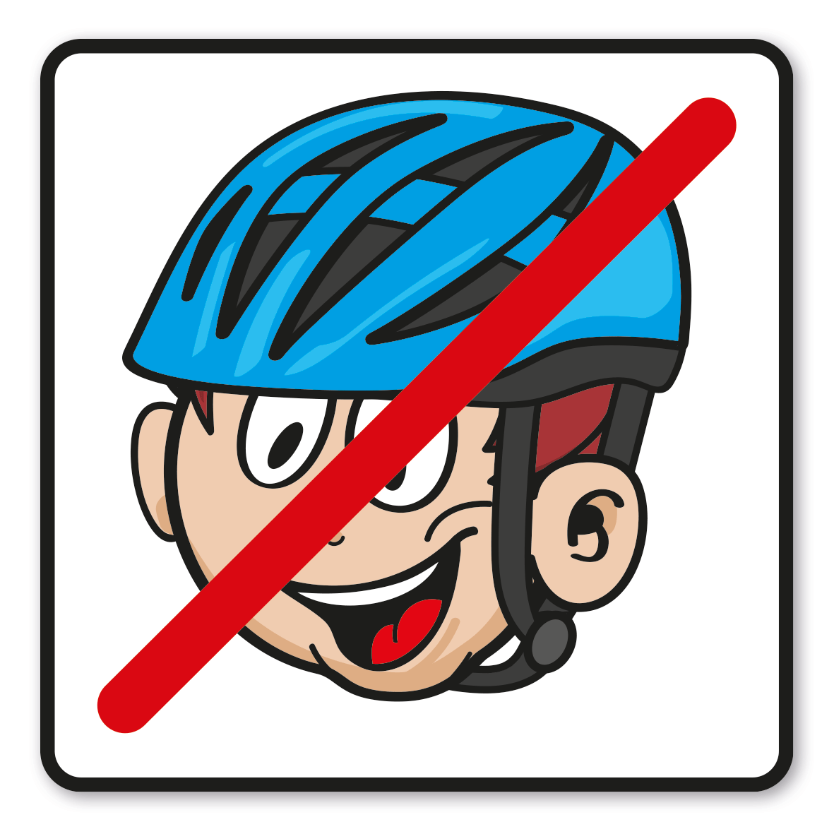 SP-01-P15 – Fahrradhelm vor dem Spielen abnehmen