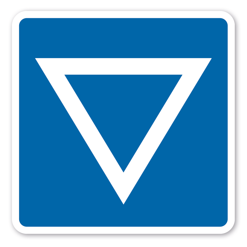 Schifffahrtszeichen Liegestelle für andere Fahrzeuge als Fahrz. der Schubschifffahrt, die das blaue Licht nach § 3.14 Nr. 1 od. den blauen Kegel nach § 3.32 Nr. 1 führen müssen – E5.9