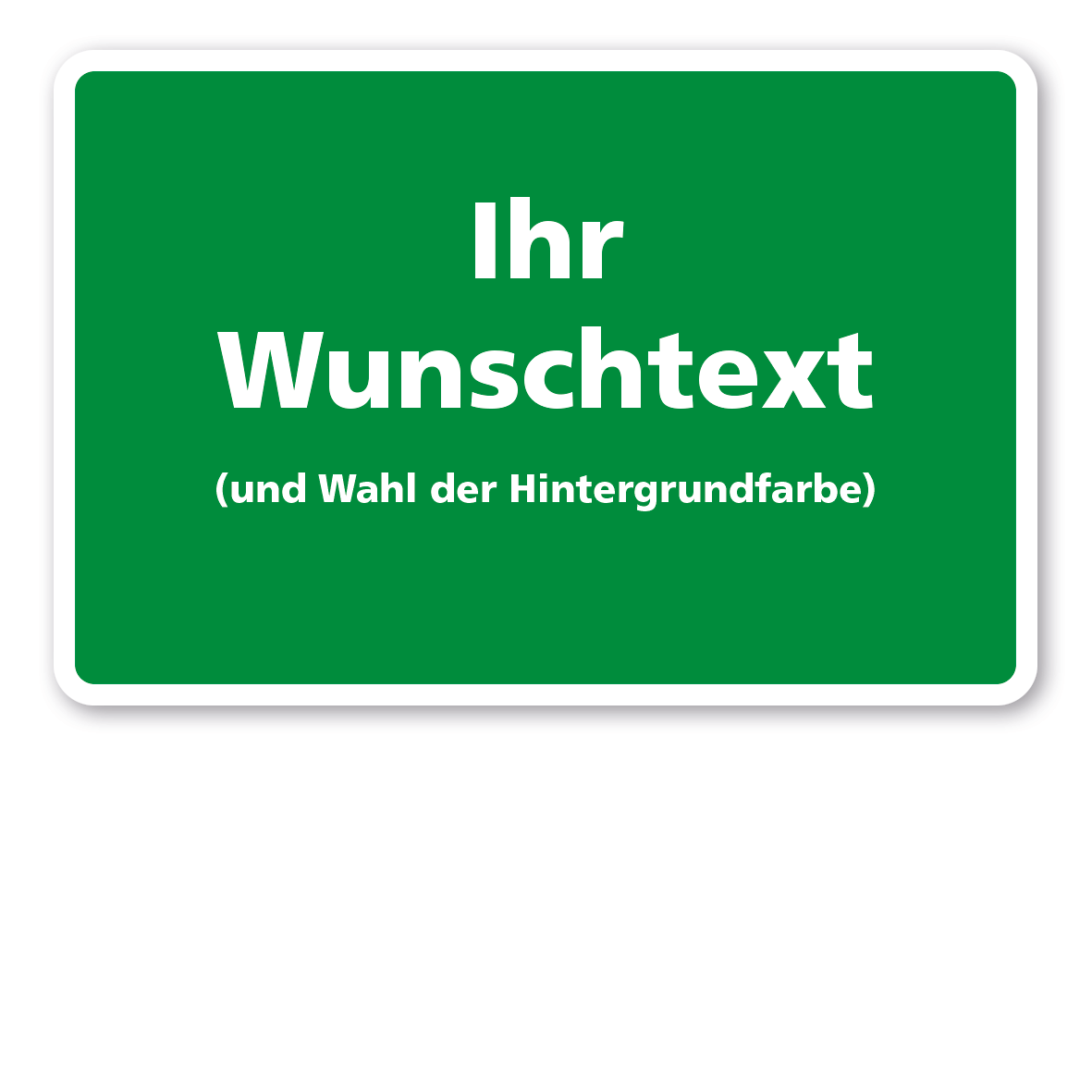 Rettung u. Fluchtweg - Grün