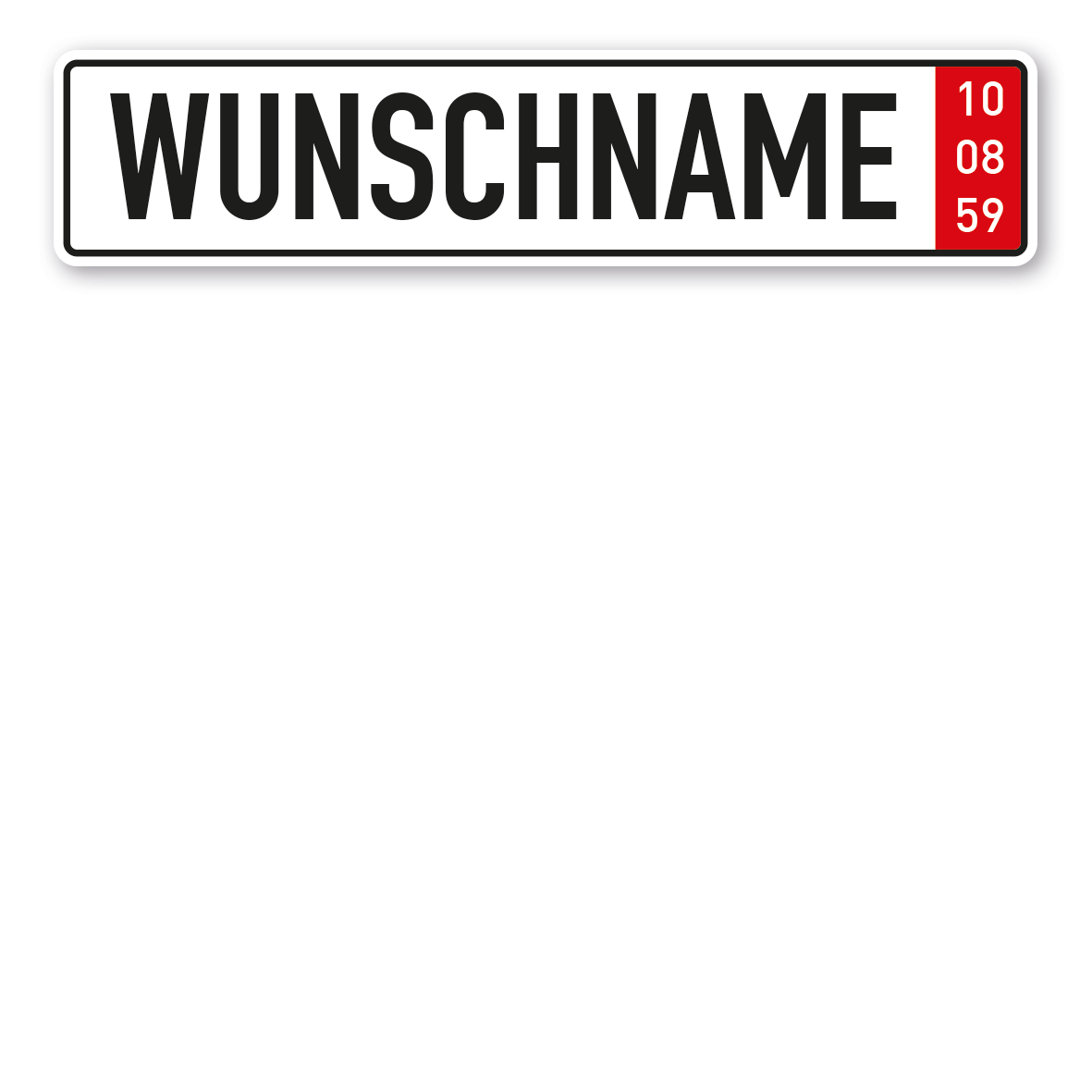 Variante rot / weiß