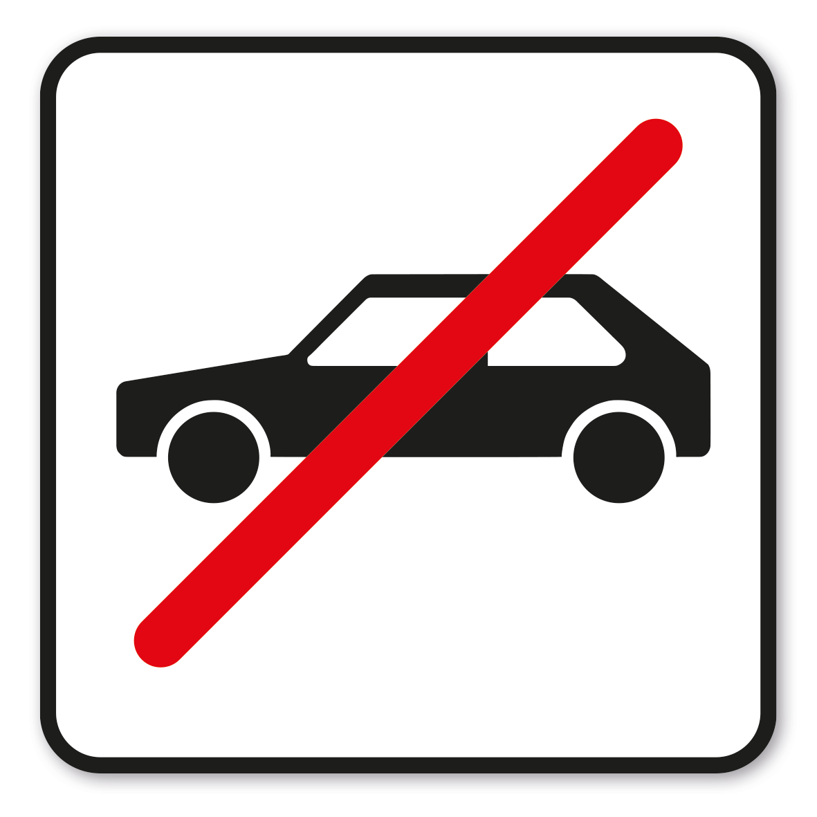 SP-02-P60 – Für Autos verboten