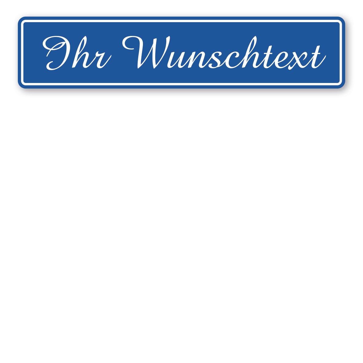 Variante blau / weiß