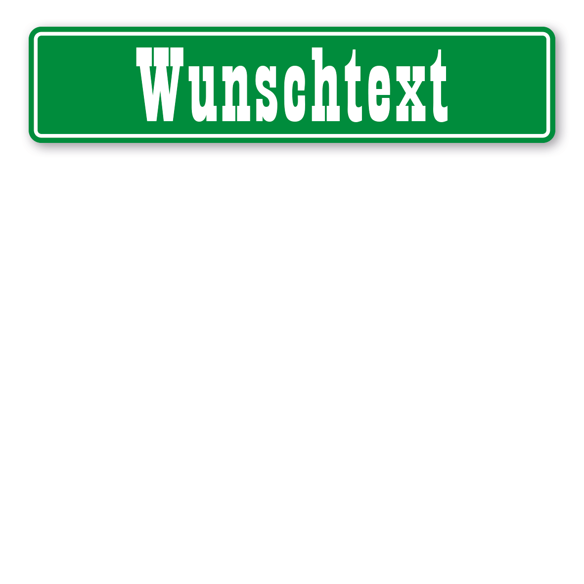 Variante grün / weiß