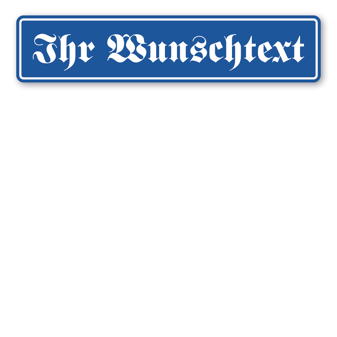 Variante blau / weiß