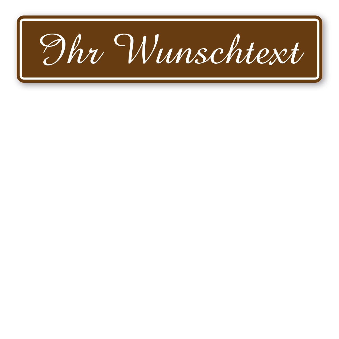 Variante braun / weiß