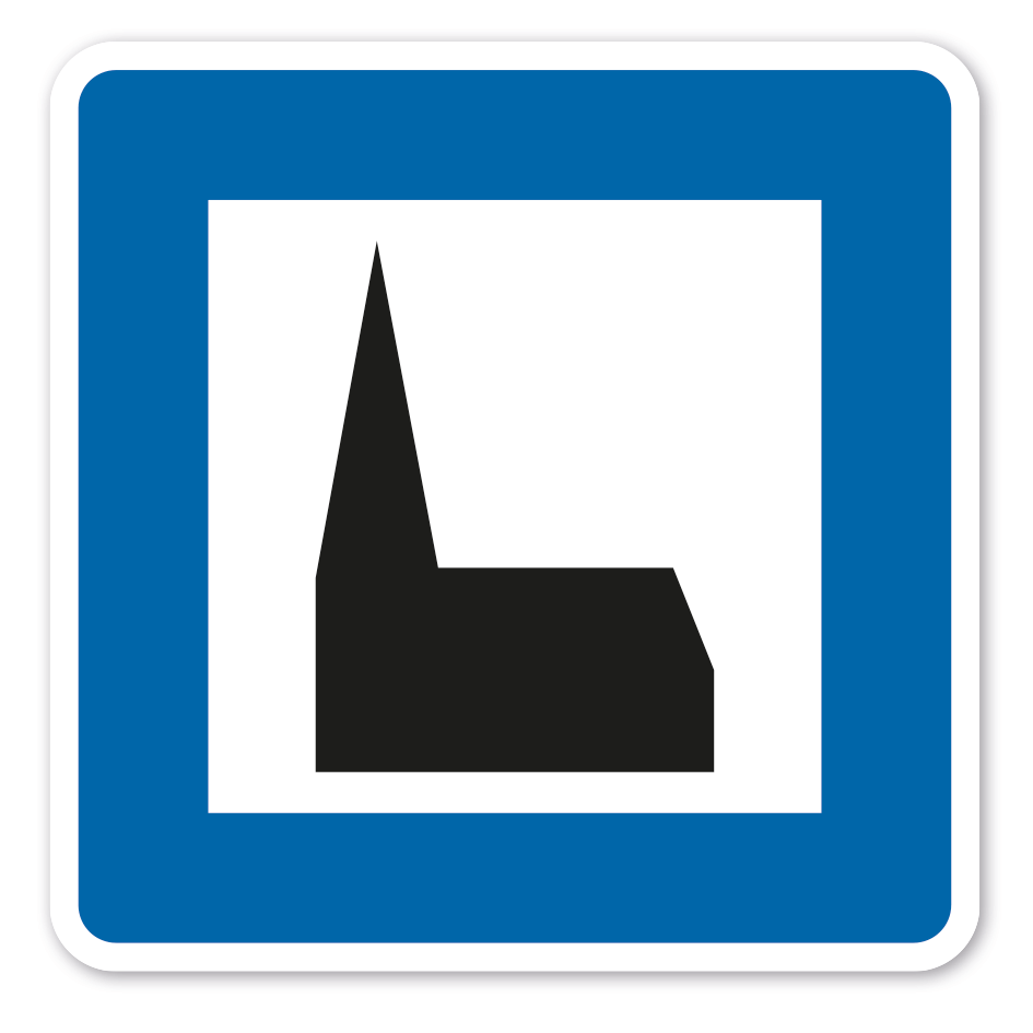 Verkehrsschild Autobahnkapelle – VZ-365-59