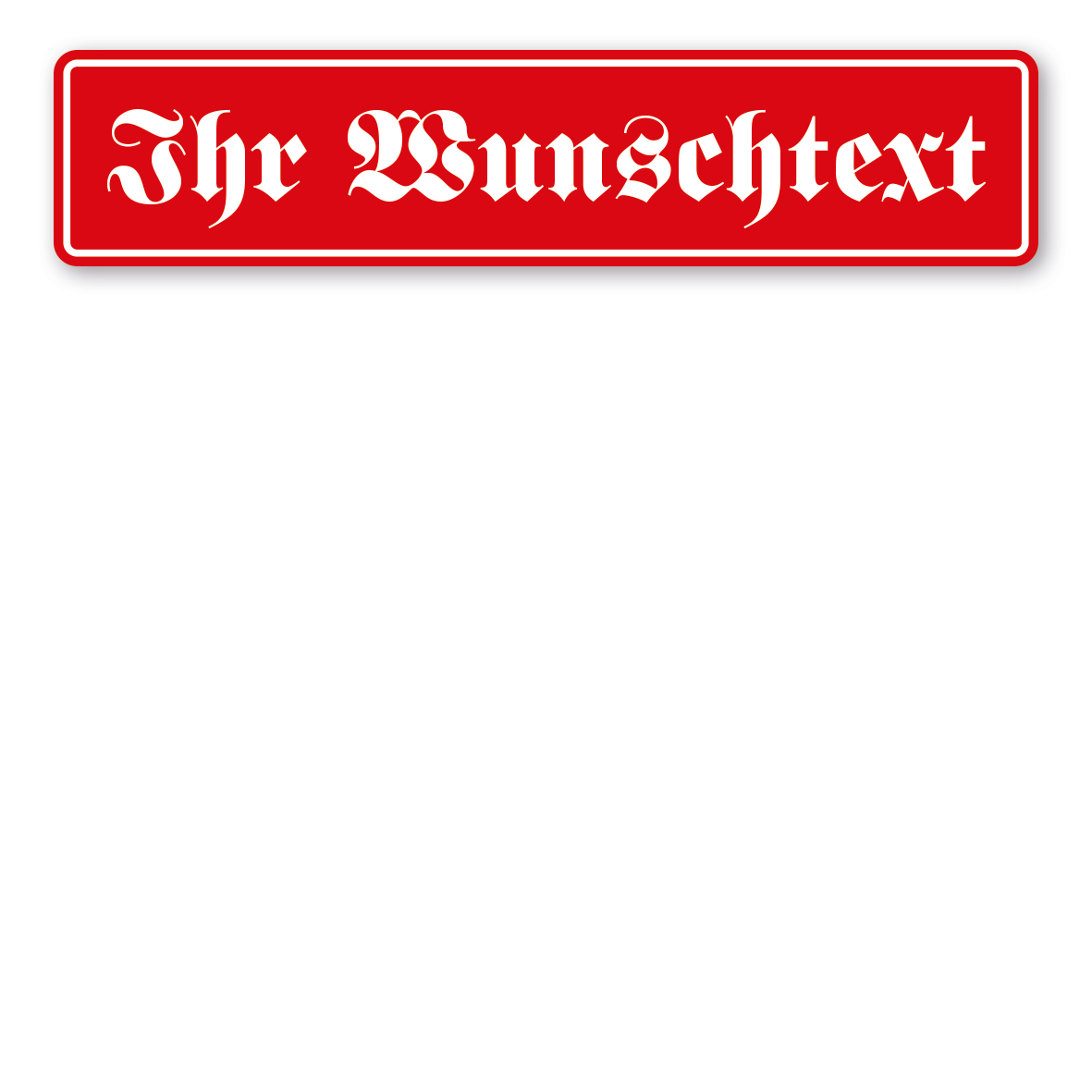 Variante rot / weiß