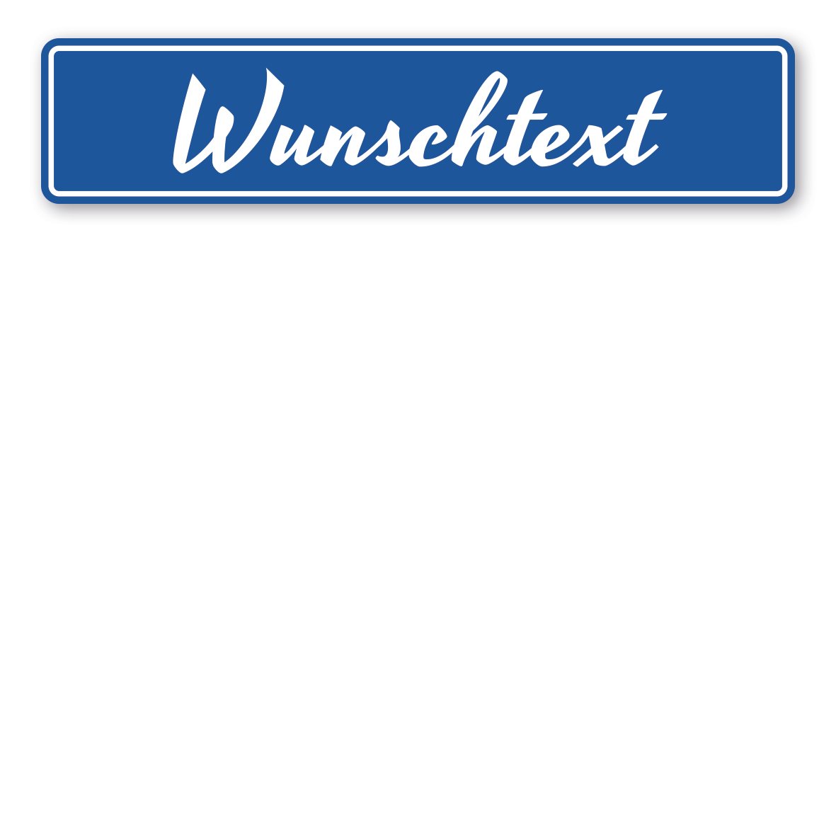 Variante blau / weiß