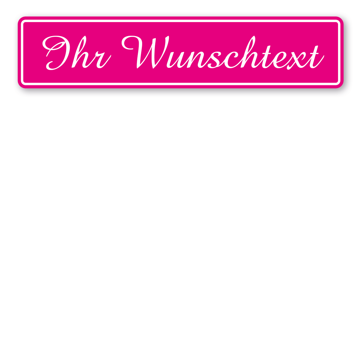 Variante pink / weiß