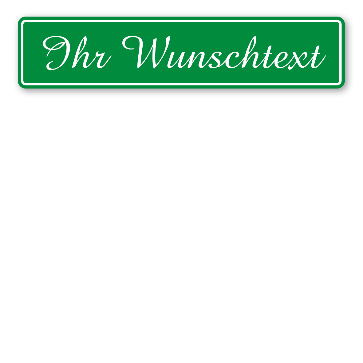 Variante grün / weiß