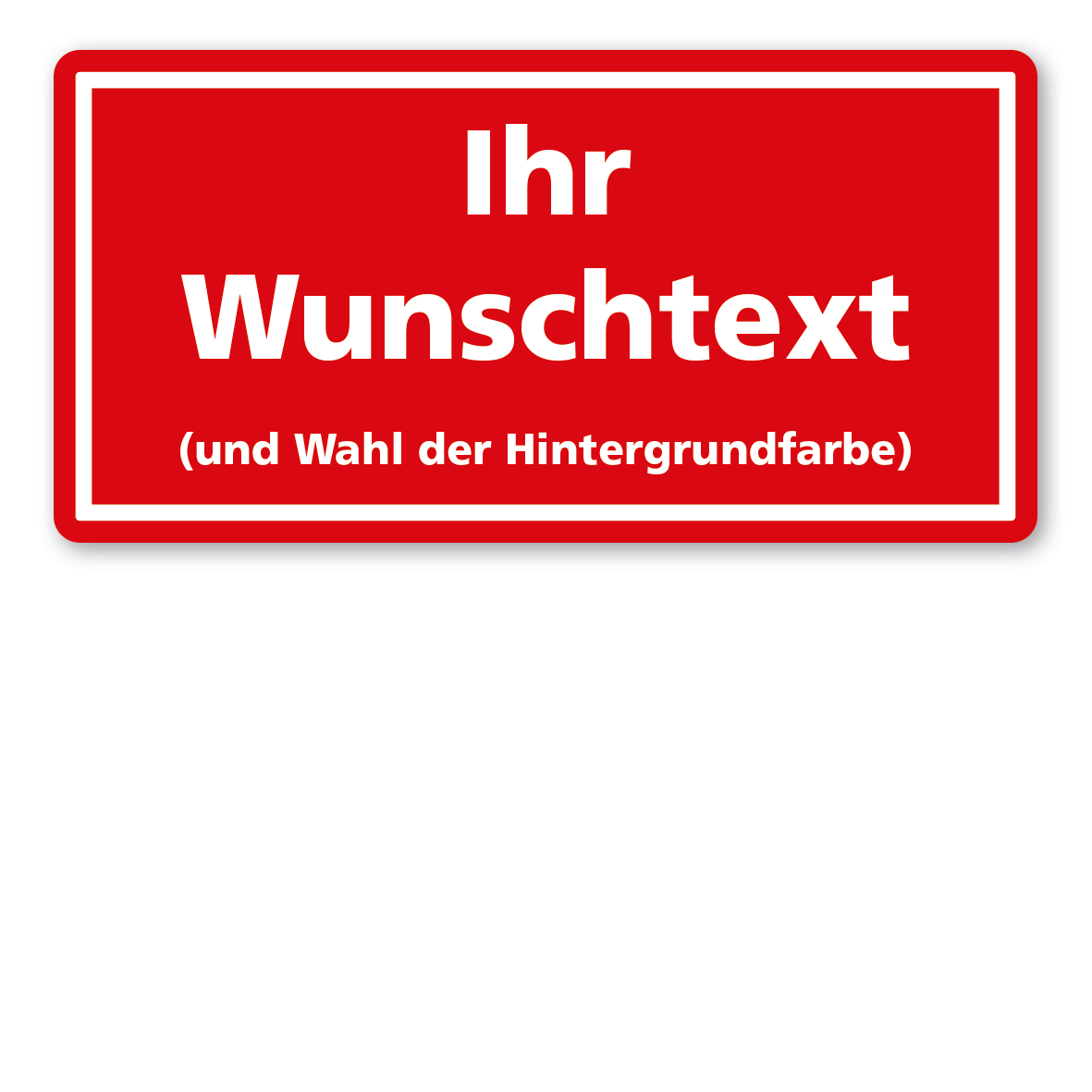 Brandschutz - Rot