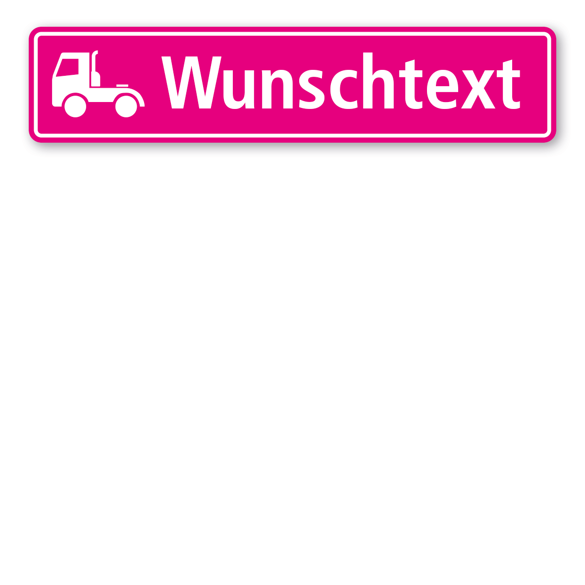 Variante pink / weiß