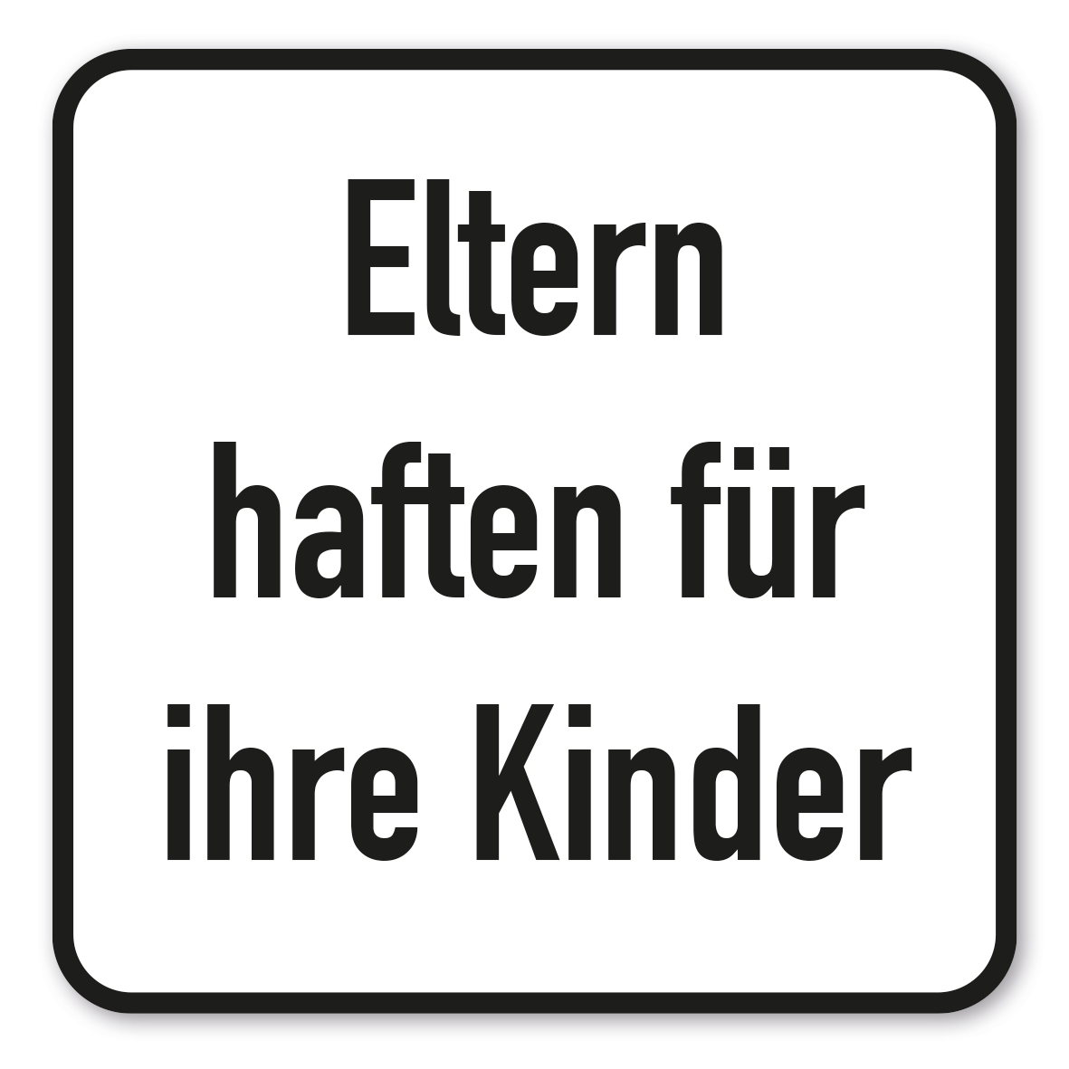 GF-P58 – Eltern haften für ihre Kinder
