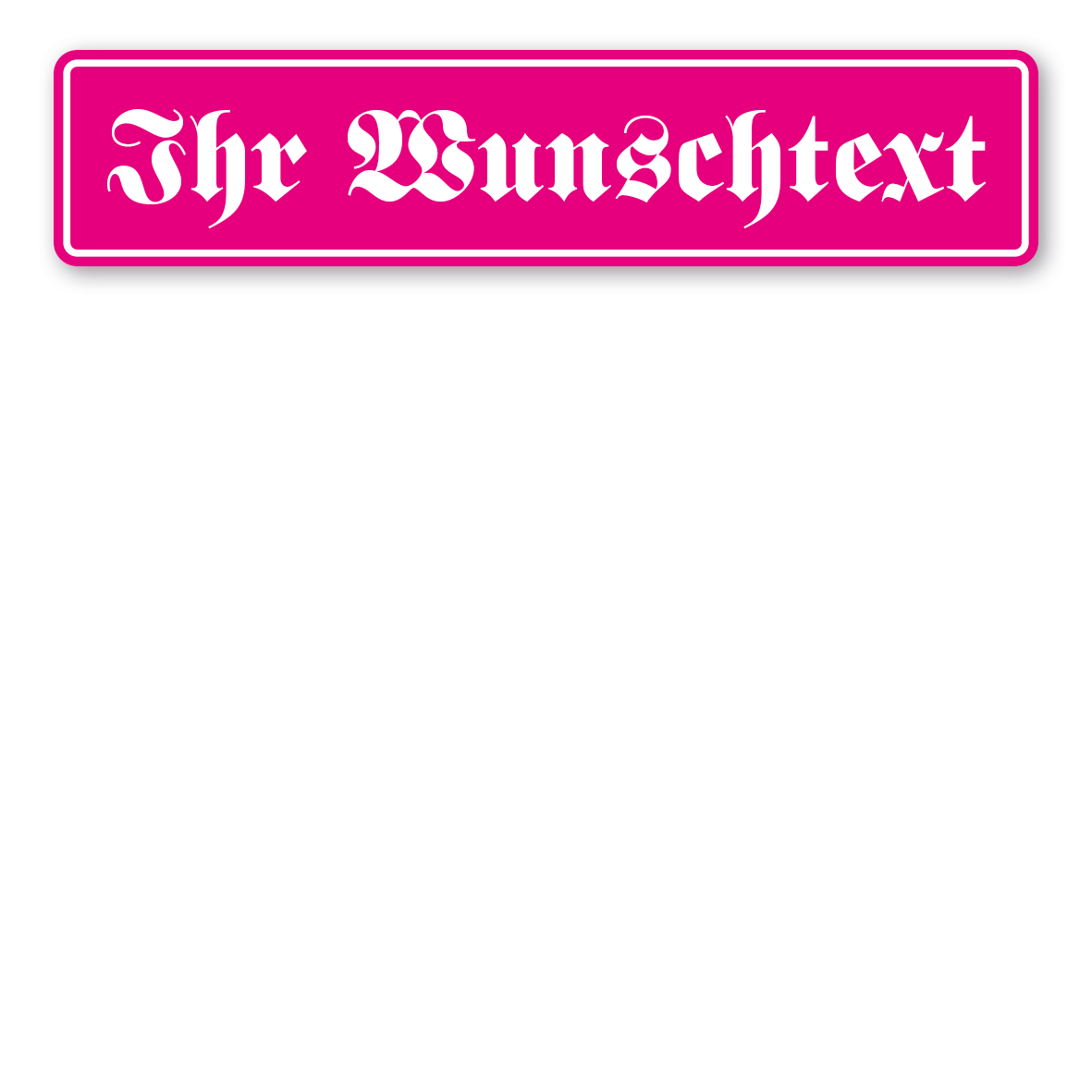 Variante pink / weiß