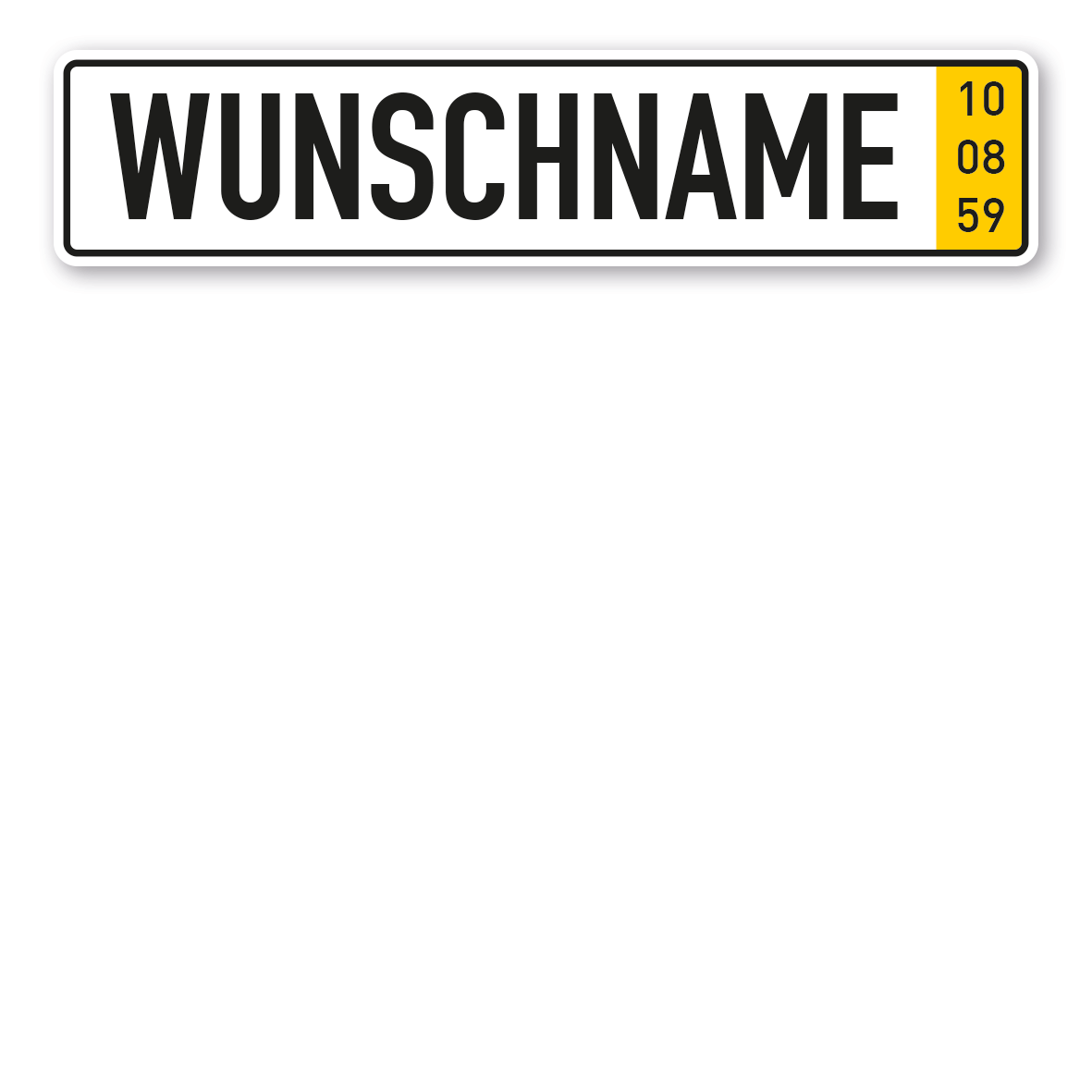 Variante gelb / schwarz