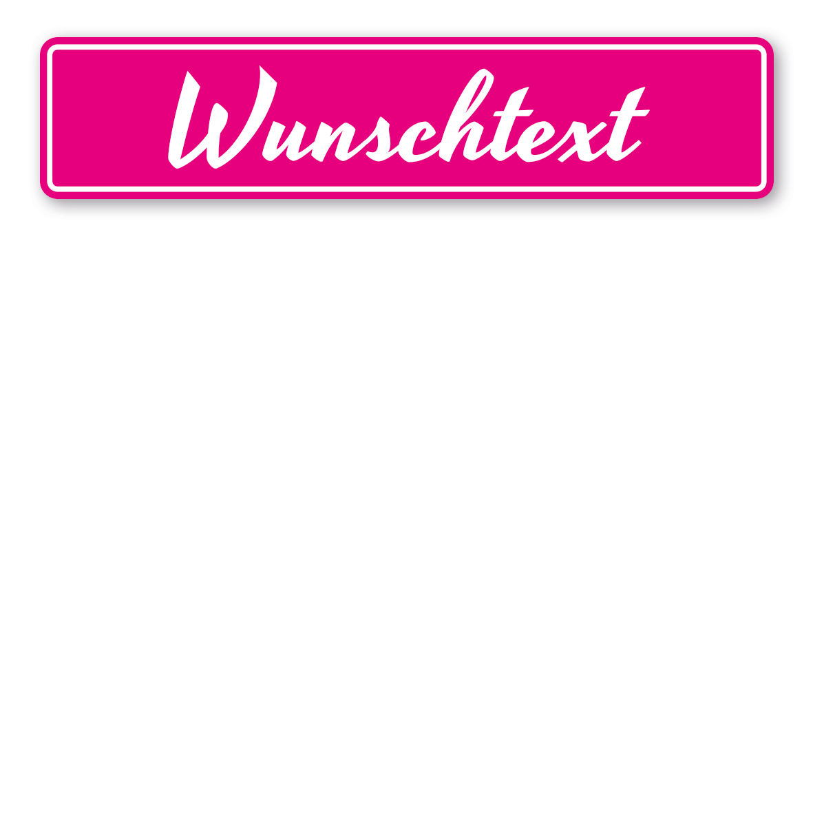 Variante pink / weiß